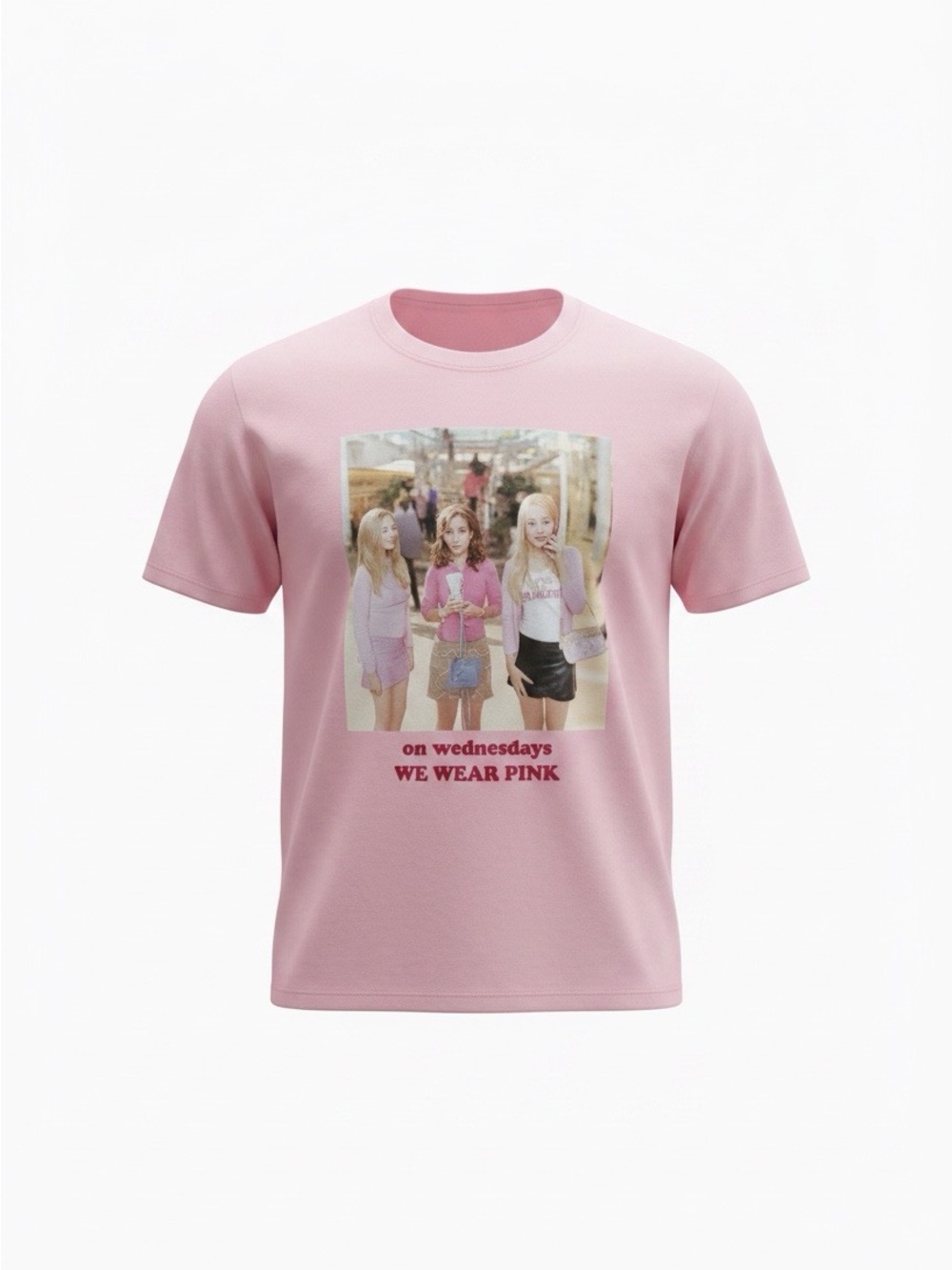 Forever 21 Pink Graphic Girls' Tee - 'We Wear Pink' Print